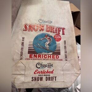 Carnation, Star  and Snow Drift Brand Flour Sacks